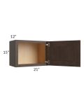 Tuscan Kona Brown 21x15 Wall Cabinet