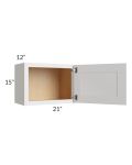 Midtown Cloud Shaker 21x15 Wall Cabinet