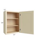 Casselton Ivory 21x30 Wall Cabinet