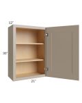 Tuscan Oyster 21x30 Wall Cabinet