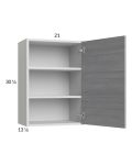 Euro Grey 21x30-1/4 Wall Cabinet
