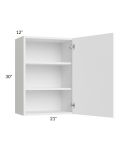 Venetian White Gloss 21x30 Wall Cabinet