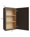 Southport Espresso Shaker 21x36 Wall Cabinet