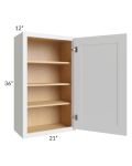 Gramercy White 21x36 Wall Cabinet
