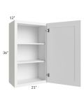 Providence White 21x36 Wall Cabinet