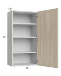 Milan Natural 21x42 Wall Cabinet