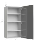 Milan Grey Gloss 21x42 Wall Cabinet
