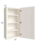 Signature Vanilla Glaze 21x42 Wall Cabinet