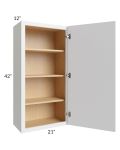 Township White 21x42 Wall Cabinet