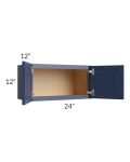 Bayville Blue 24x12 Wall Cabinet