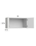 Harbor White 24x12-5/8 Wall Cabinet