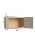 Tuscan Oyster 24x15 Wall Cabinet