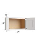 Midtown Cloud Shaker 24x15 Wall Cabinet