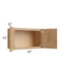 Vienna Timber 24x15 Wall Cabinet