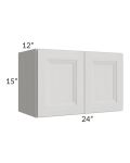 Salem Light Grey 24x15 Wall Cabinet
