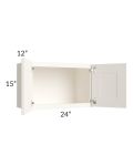 Signature Vanilla 24x15 Wall Cabinet
