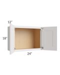 Midtown Cloud Shaker 24x18 Wall Cabinet