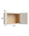 Asheville Cloud Shaker 24x18 Wall Cabinet