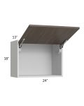 Milan Cafe 24x18 Lift-Up Door Wall Cabinet