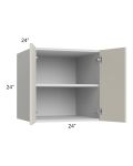 Milan Beige Matte 24x24x24 Wall Cabinet
