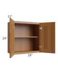 Artisan Walnut Shaker 24x24 Wall Cabinet