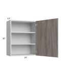 Milan Hazel 24x30 Wall Cabinet (1 door)