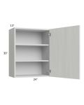 Milan Cream 24x30 Wall Cabinet (1 door)