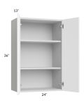 Milan White Matte 24x36 Wall Cabinet