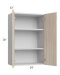 Milan Natural 24x36 Wall Cabinet