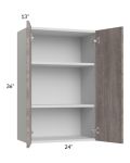 Milan Hazel 24x36 Wall Cabinet