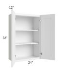Aspen White Shaker 24x36 Wall Cabinet 