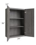 Providence Slate Grey 24x36 Wall Cabinet 