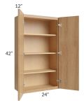 Vienna Timber 24x42 Wall Cabinet