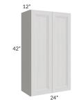 Salem Light Grey 24x42 Wall Cabinet