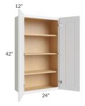 Charlotte White 24x42 Wall Cabinet
