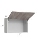 Milan Hazel 27x18 Lift-Up Door Wall Cabinet