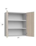 Milan Natural 27x30 Wall Cabinet