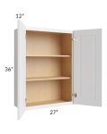 Southport White Shaker 27x36 Wall Cabinet