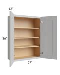 Tuscan Painted Grey 27x36 Wall Cabinet