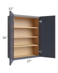Midtown Indigo Shaker 27x36 Wall Cabinet
