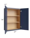 Bayville Blue 27x36 Wall Cabinet