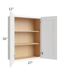 Alpine White Shaker 27x36 Wall Cabinet 