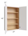 Vienna Cloud 27x42 Wall Cabinet