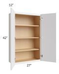 Township White 27x42 Wall Cabinet