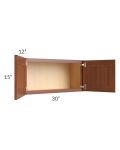 Phoenix Caramel Glaze 30x15 Wall Cabinet