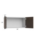 Milan Cafe 30x15 Wall Cabinet