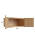 Midtown Timber Shaker 30x15x24 Wall Cabinet