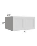 Salem Light Grey 30x15x24 Wall Cabinet