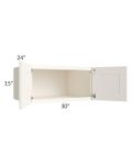 Signature Vanilla Glaze 30x15x24 Wall Cabinet