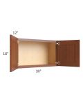Phoenix Caramel Glaze 30x18 Wall Cabinet